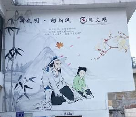 紫云分享几个墙绘保养知识。